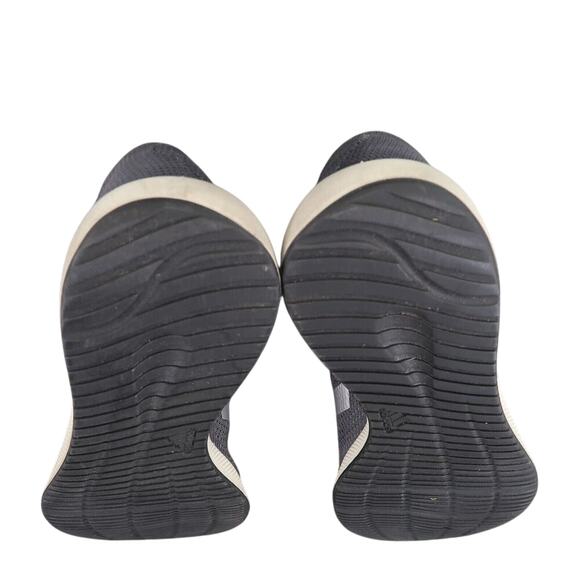 Adidas Shoes Men 10 Athletic Trainer Edge Flex Running Sport Active Grey Comfort - Picture 10 of 12